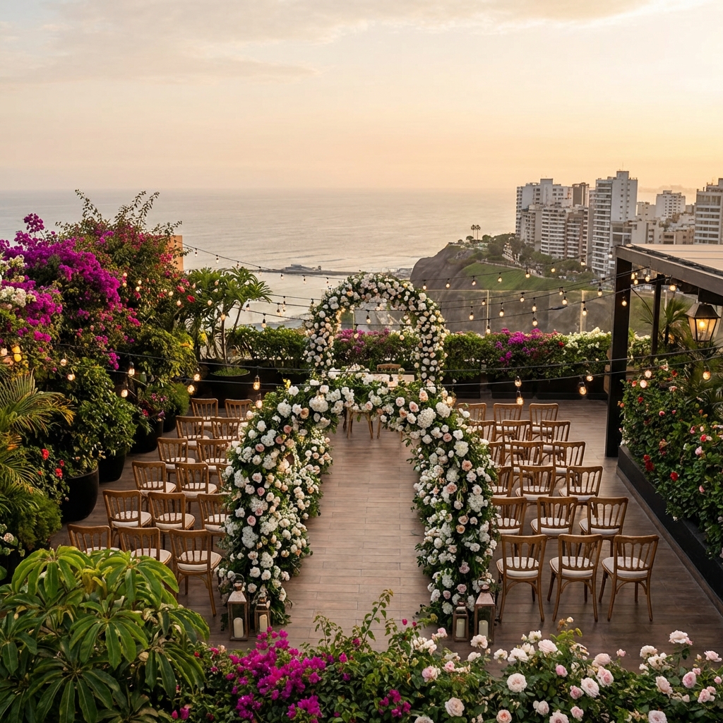 Lugares hermosos para bodas laicas en Lima